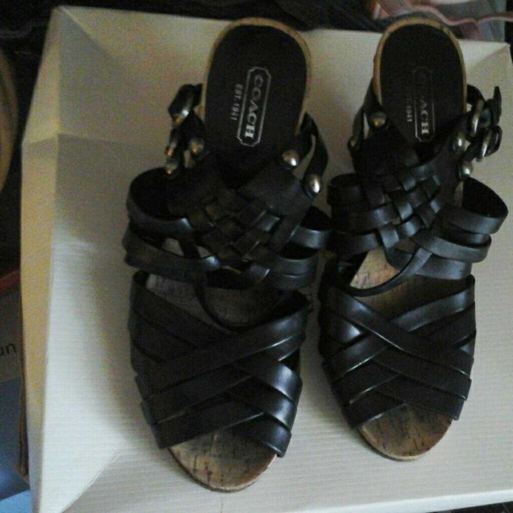 Coach sandals